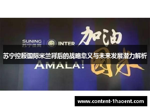 苏宁控股国际米兰背后的战略意义与未来发展潜力解析